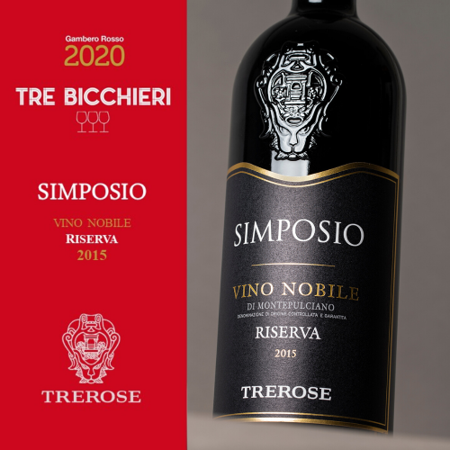Vino Nobile Simposio Riserva 2015 wins Gambero Rosso’s 3 Bicchieri Award